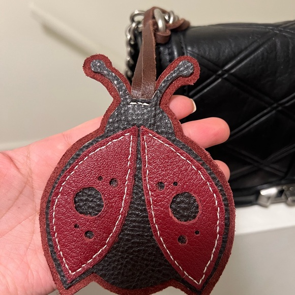 Handmade Ladybug Bag Charm - Picture 5 of 5